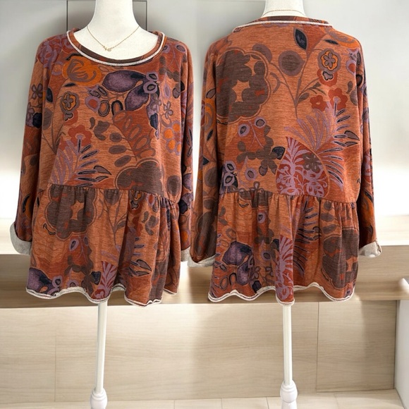 Anthropologie | Saturday Sunday Colleen Babydoll Sweatshirt - Picture 2 of 8